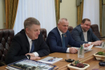 Александр Богомаз встретился с учредителем ООО «Термотрон-Завод» Георгием Абушенко