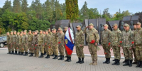 Бойцы «БАРС — Брянск» почтили память воинов-освободителей на Партизанской поляне - Газета Севская правда